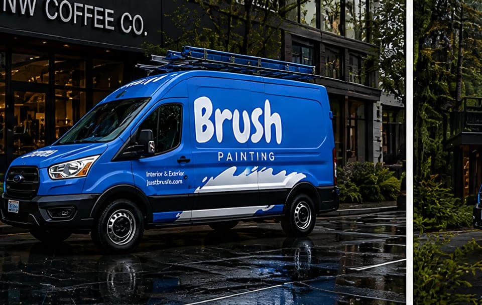 Storefront repaint — Gastown